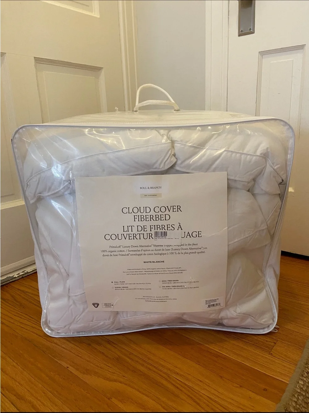 Cloud Cover Featherbed Topper - White